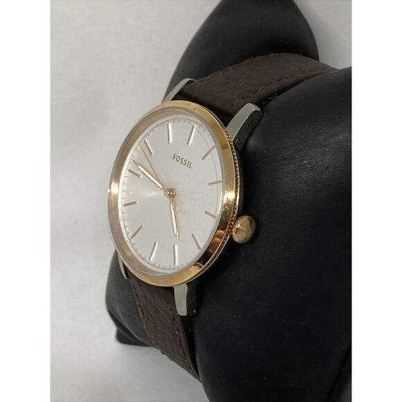Fossil Neely ES4644 Women's Brown Leather Analog Dial Quartz Wrist Watch UC159 - Picture 4 of 12